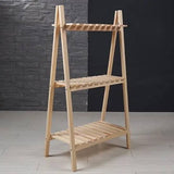 WOODEN DECORATION STAND